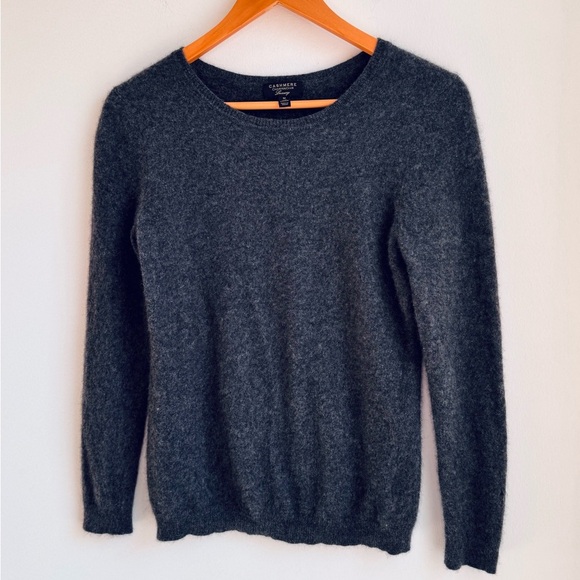 Charter Club Sweaters - 100% Cashmere Dark Heather Grey Sweater Medium